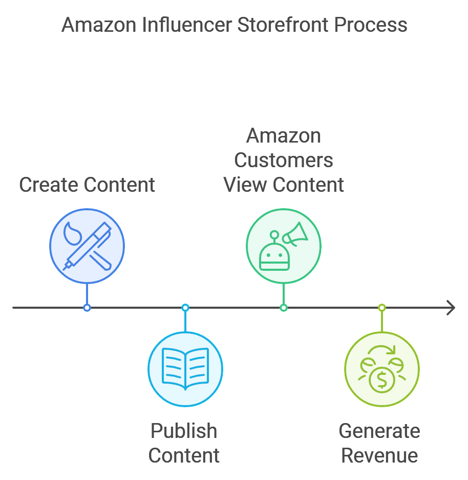 Amazon Influencer Storefront Process